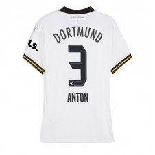 Borussia Dortmund Waldemar Anton #3 Tredjedrakt Kvinner 2024-25 Kortermet